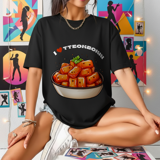 I Love Tteokbokki | Unisex Standard Crew T-Shirt