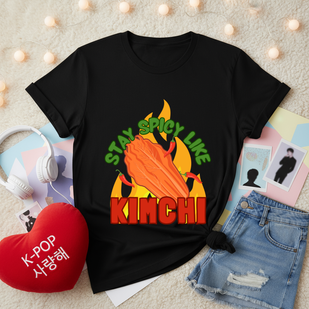 Stay Spicy Like Kimchi | Unisex Standard T-Shirt