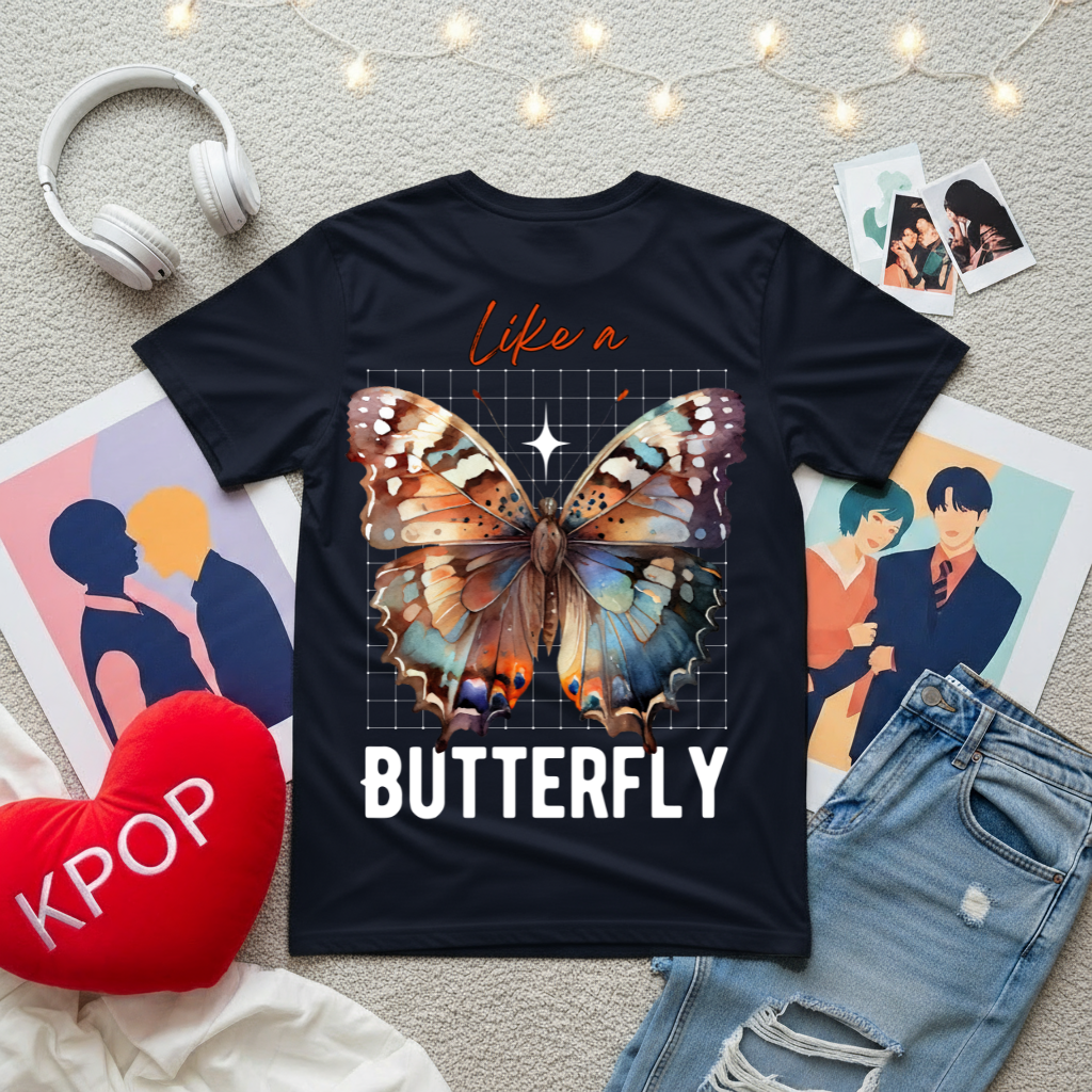 BTS Butterfly | Unisex Oversized  T-Shirt
