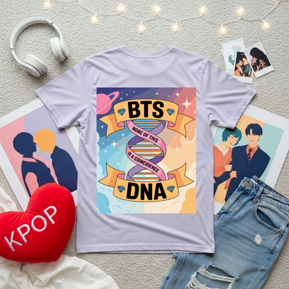 BTS DNA Light | Unisex Oversized T-Shirt