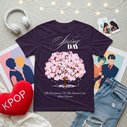 BTS Spring Day | Unisex Oversized T-Shirt