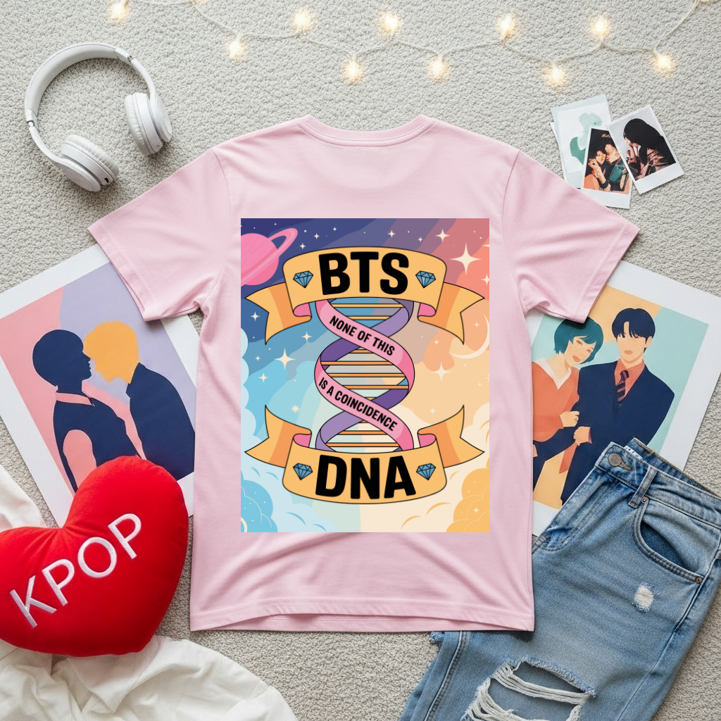 BTS DNA Light | Unisex Oversized T-Shirt