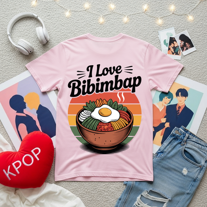 I Love Bibimbap | Unisex Oversized T-Shirt