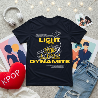 BTS Dynamite | Unisex Oversized T-Shirt