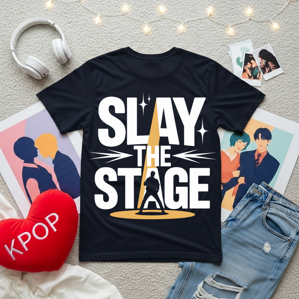 Slay The Stage Dark | Unisex Oversized T-Shirt