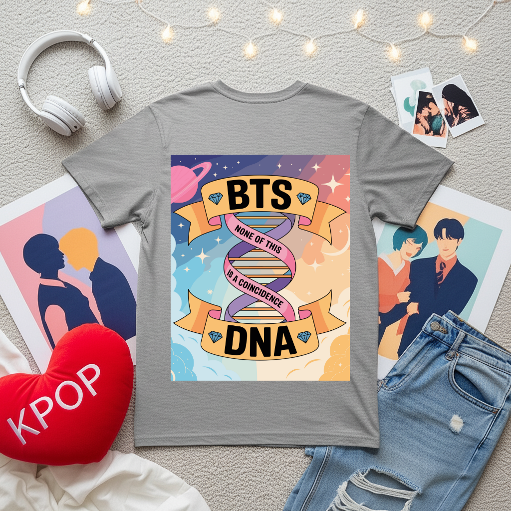 BTS DNA Light | Unisex Oversized T-Shirt