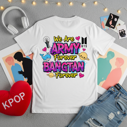 BTS Army Forever Bangtan Forever | Unisex Standard T-Shirt