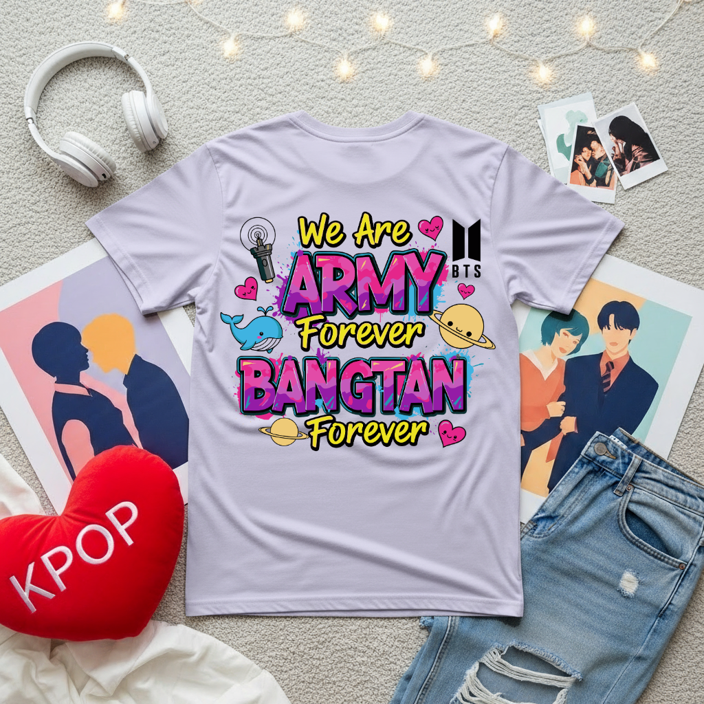 BTS Army Forever Bangtan Forever | Unisex Standard T-Shirt