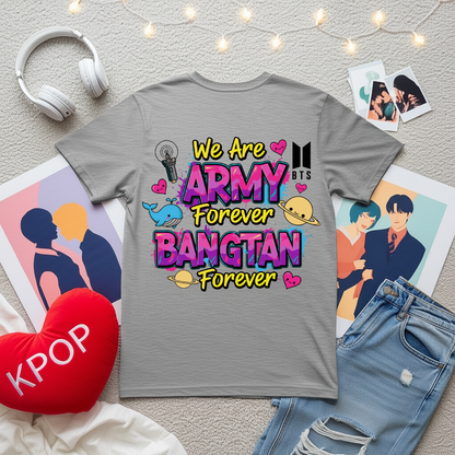 BTS Army Forever Bangtan Forever | Unisex Standard T-Shirt