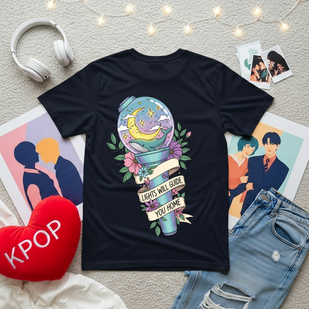 BTS Army Bomb Dark | Unisex Oversized T-Shirt
