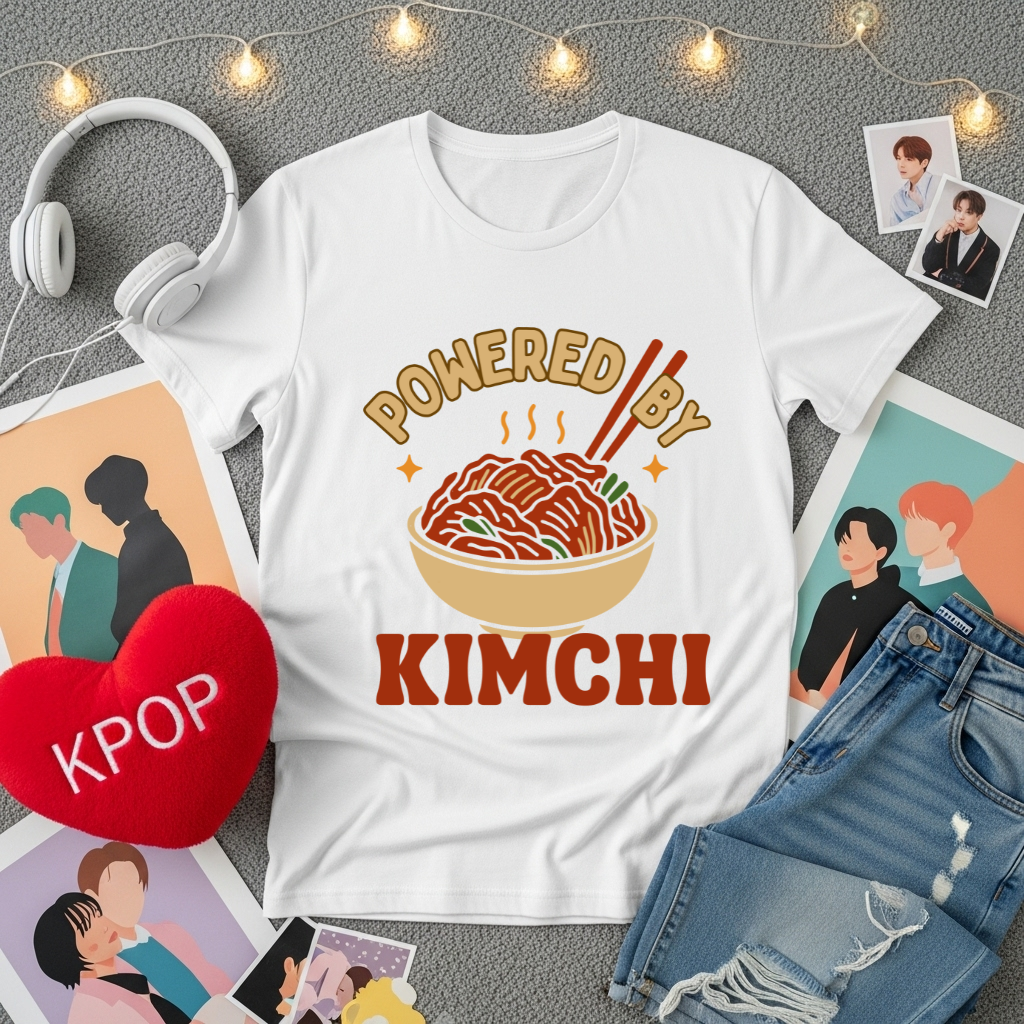 Powered By Kimchi | Unisex Standard T-Shirt