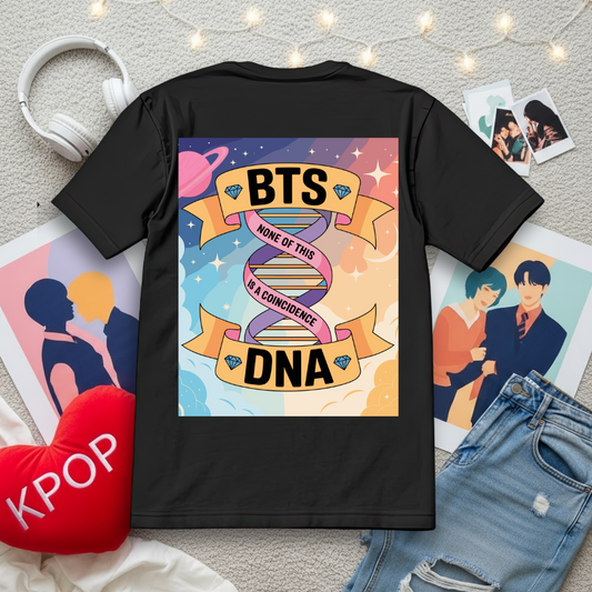 BTS DNA Dark | Unisex Oversized T-Shirt