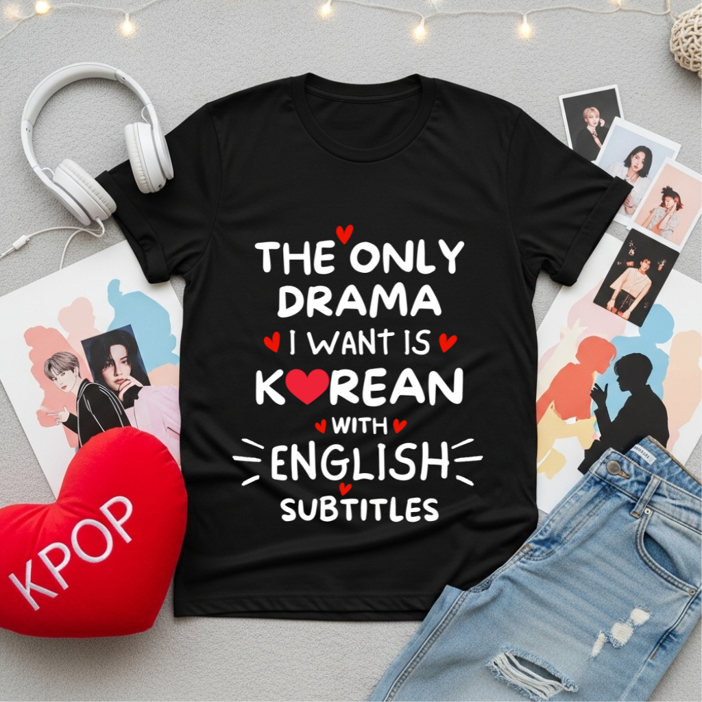 K-Drama With Subtitles | Unisex Standard T-Shirt