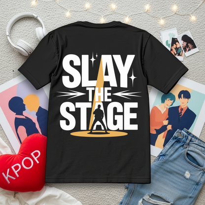 Slay The Stage Dark | Unisex Oversized T-Shirt