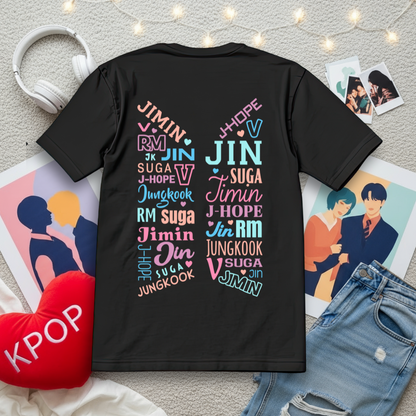 BTS Member Names | Unisex Oversized T-Shirt