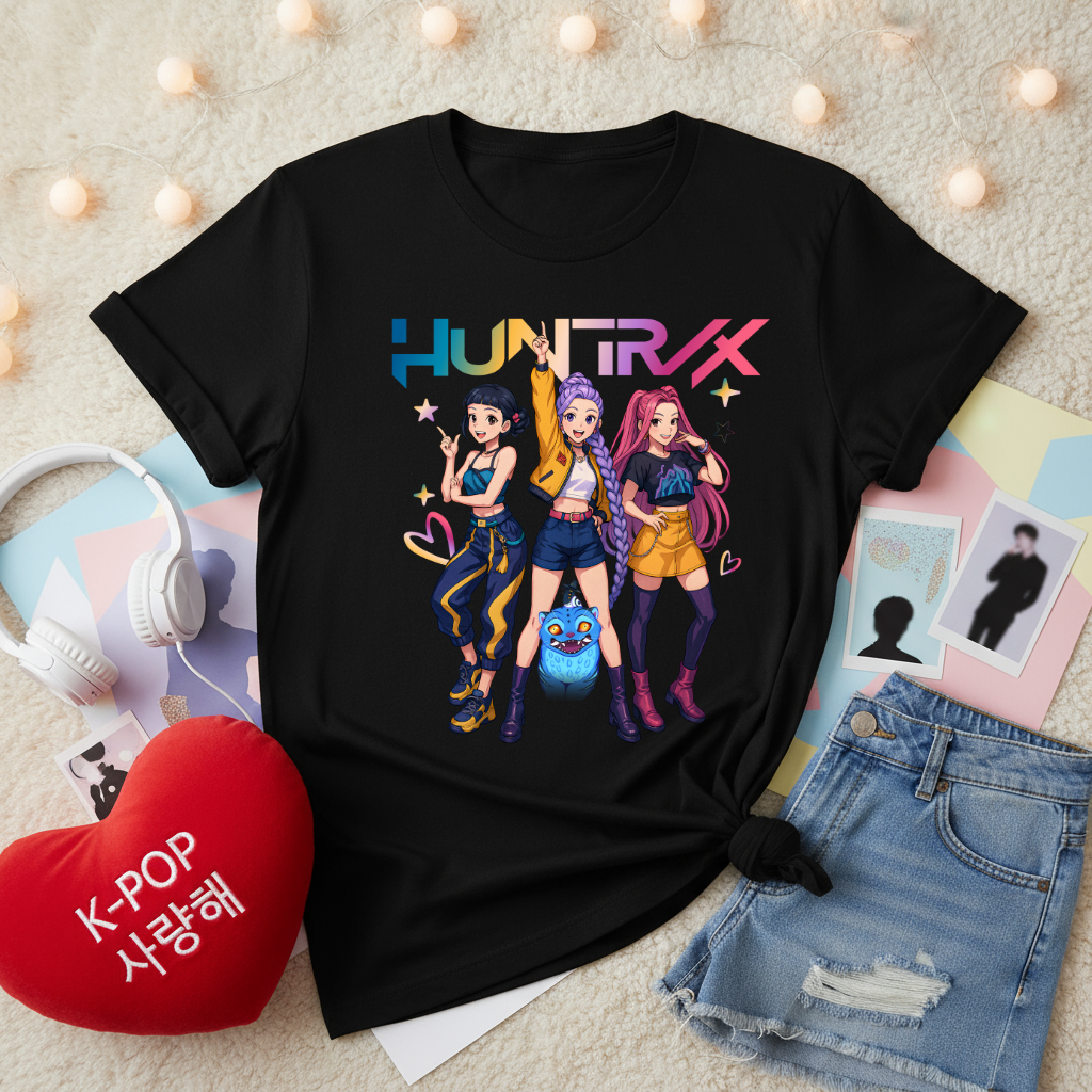 KPop Huntrix Toon Style  | Unisex Standard Crew T-Shirt