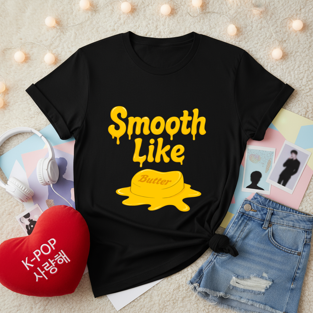 BTS Smooth Like Butter | Unisex Standard T-Shirt