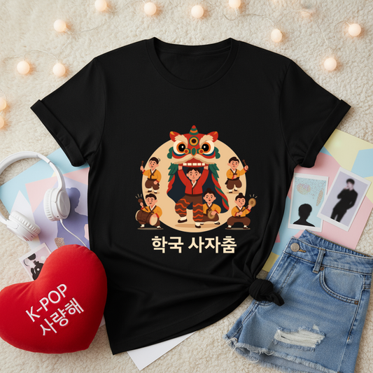 Korean Lion Dance | Unisex Standard T-Shirt