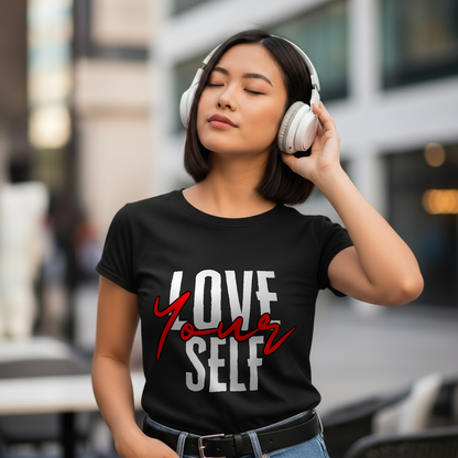 BTS Love Yourself | Black Unisex Standard T-Shirt