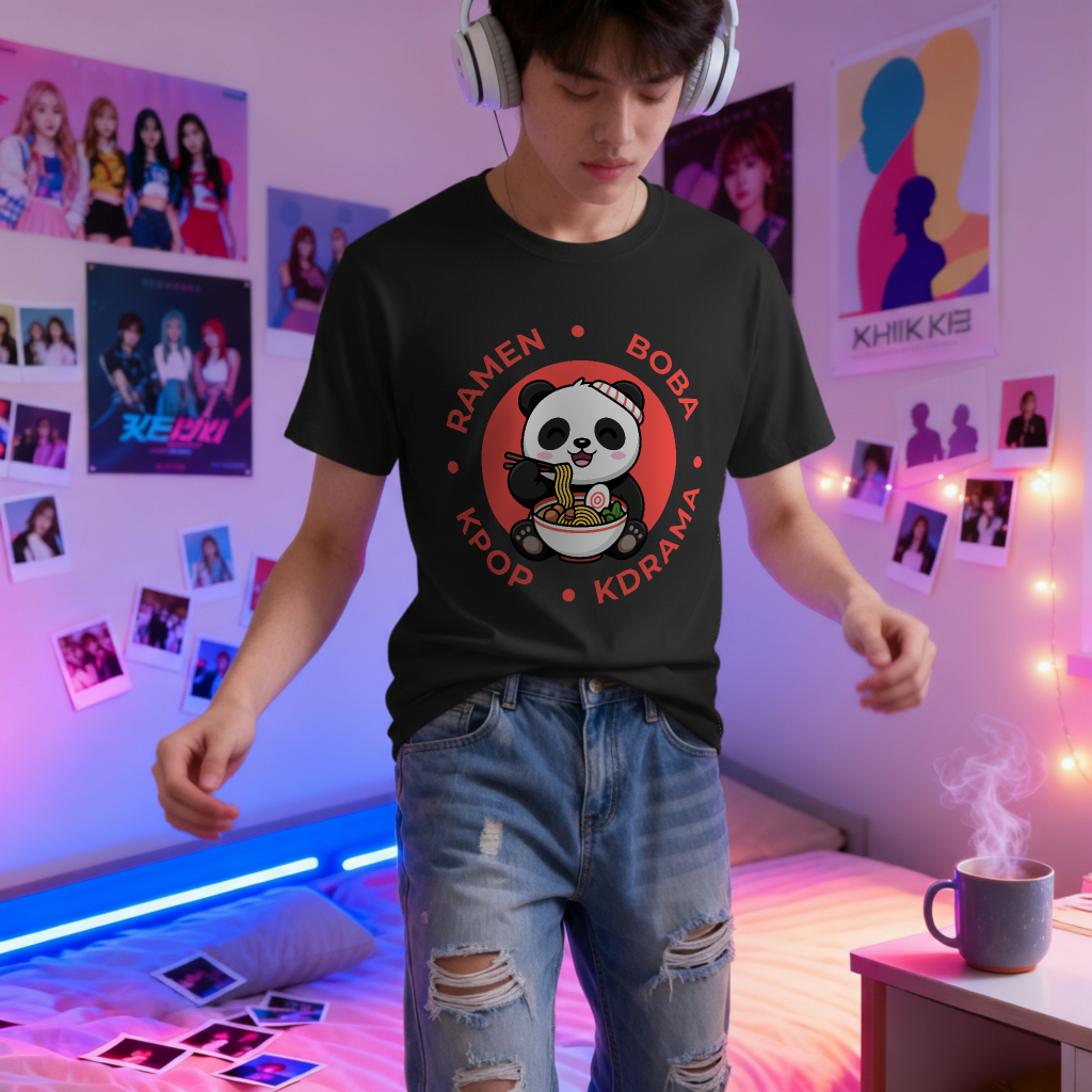 Ramen Boba K-Drama K-pop | Unisex Standard T-Shirt