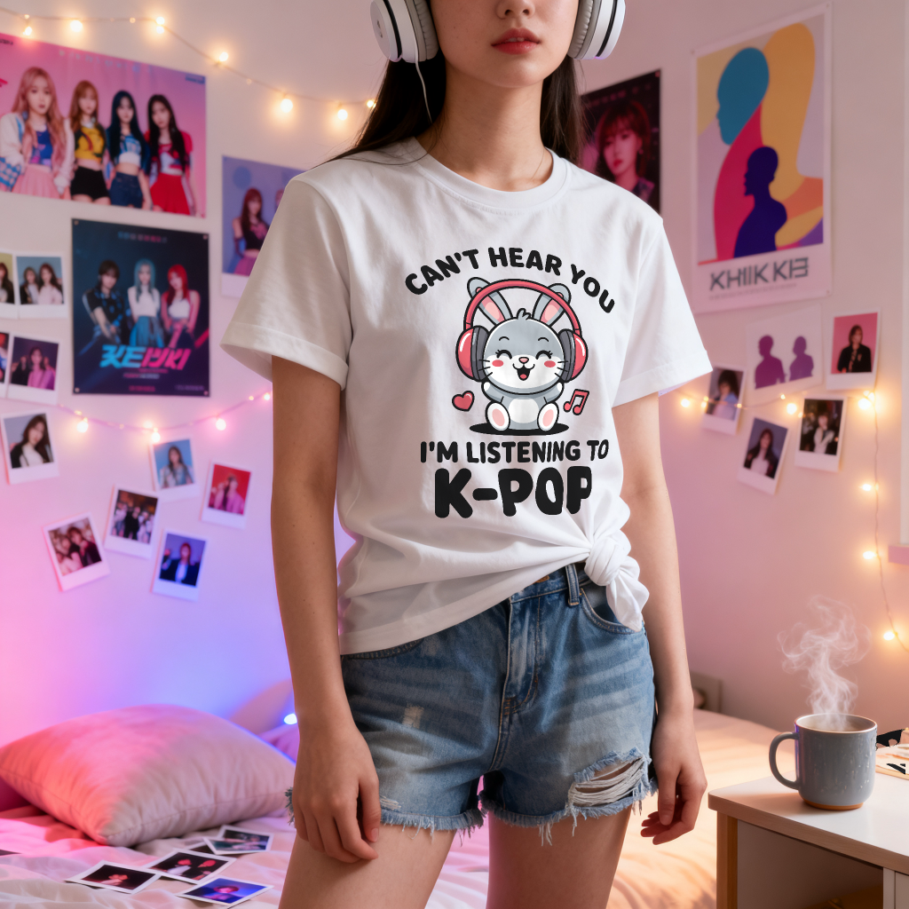 I'm Listening To K-Pop | Unisex Classic T-Shirt