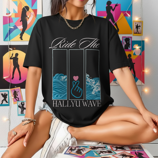 Ride The Hallyu Wave | Unisex Standard T-Shirt