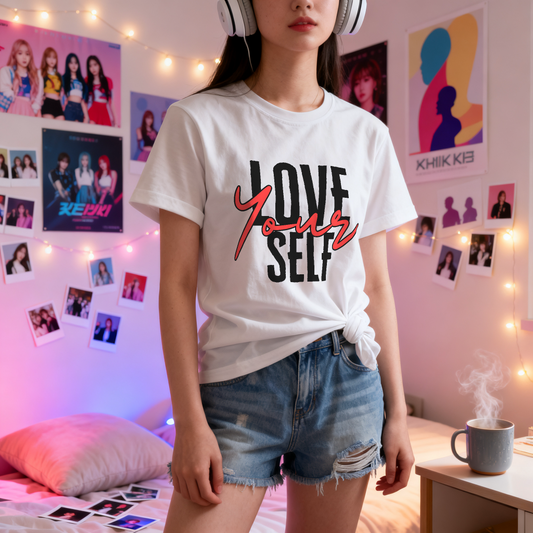 BTS Love Yourself | White Unisex Standard T-Shirt