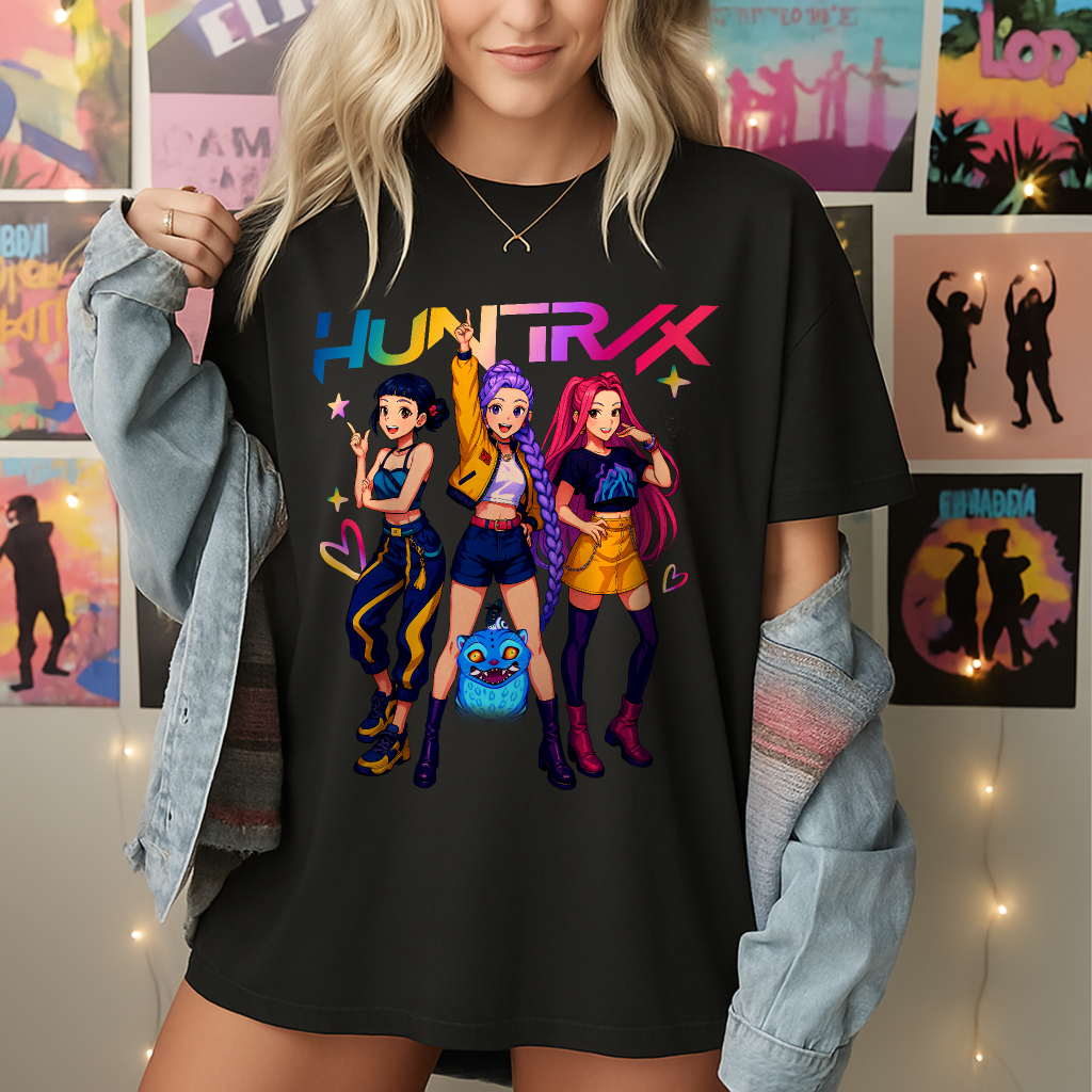 KPop Huntrix Toon Style  | Unisex Standard Crew T-Shirt