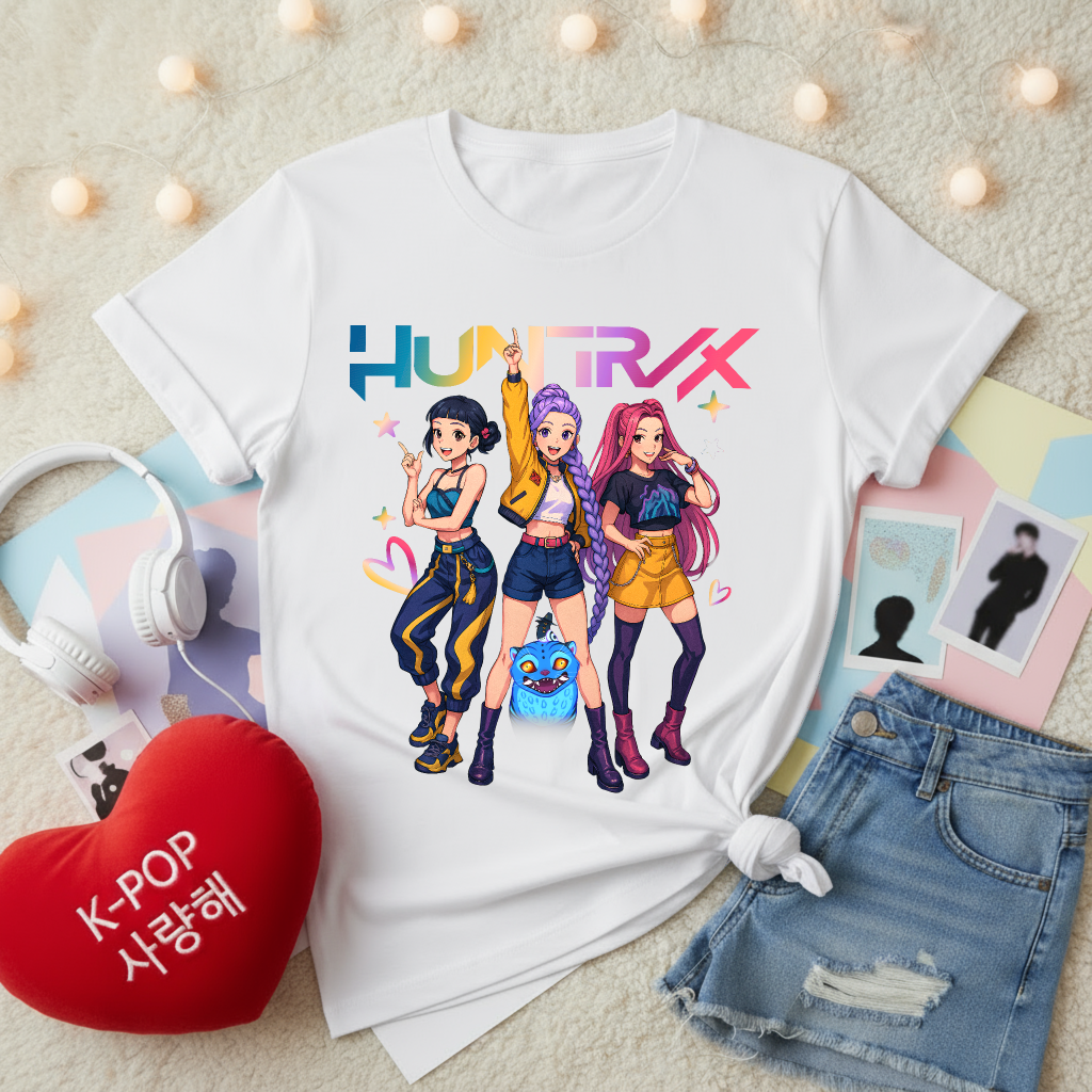 KPop Huntrix Toon Style  | Unisex Standard Crew T-Shirt