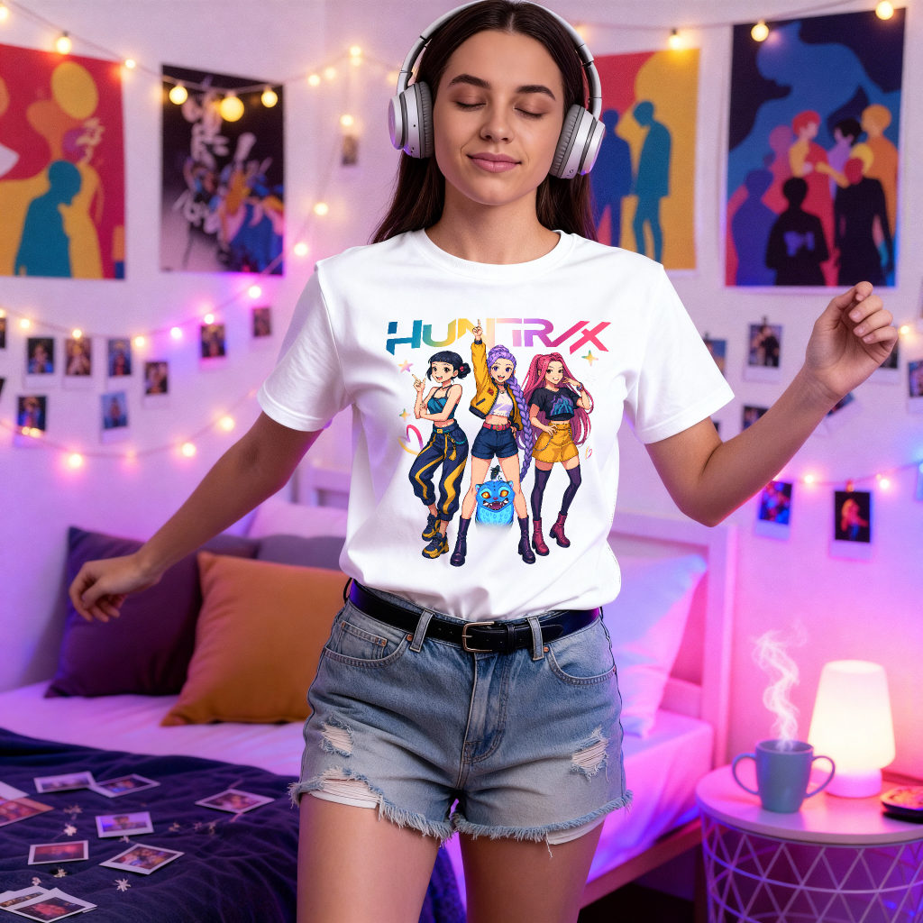 KPop Huntrix Toon Style  | Unisex Standard Crew T-Shirt