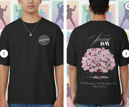 BTS Spring Day | Unisex Oversized T-Shirt