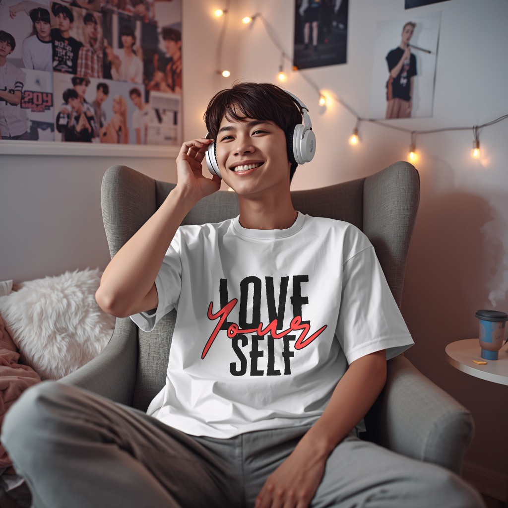 BTS Love Yourself | White Unisex Standard T-Shirt