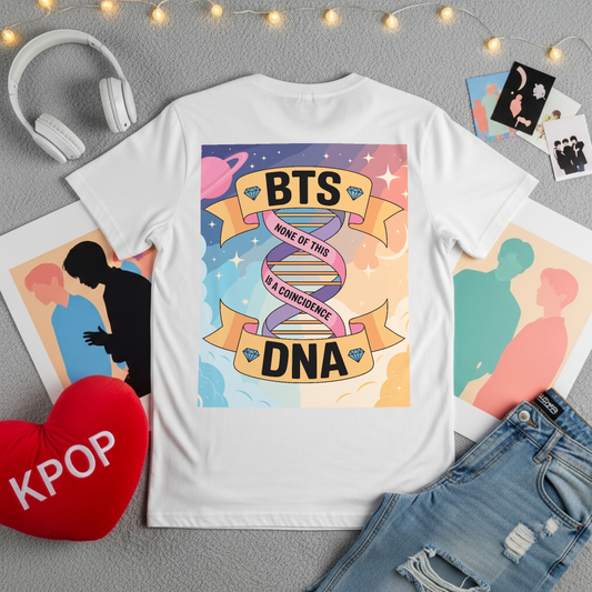 BTS DNA Light | Unisex Oversized T-Shirt
