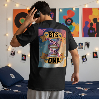 BTS DNA Dark | Unisex Oversized T-Shirt