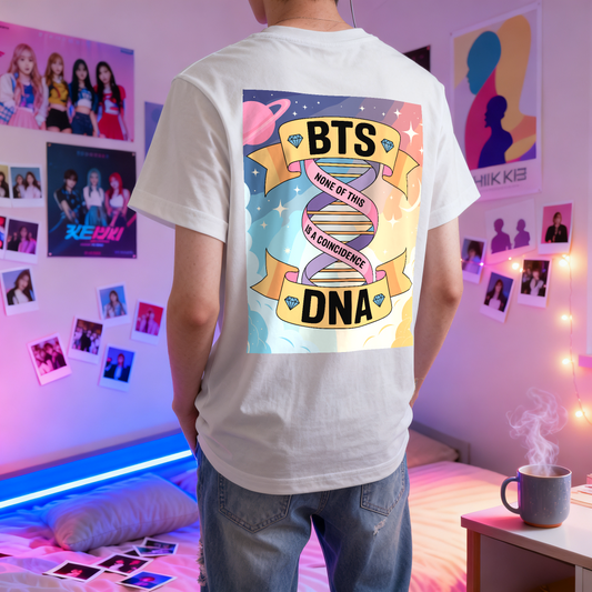 BTS DNA Light | Unisex Oversized T-Shirt