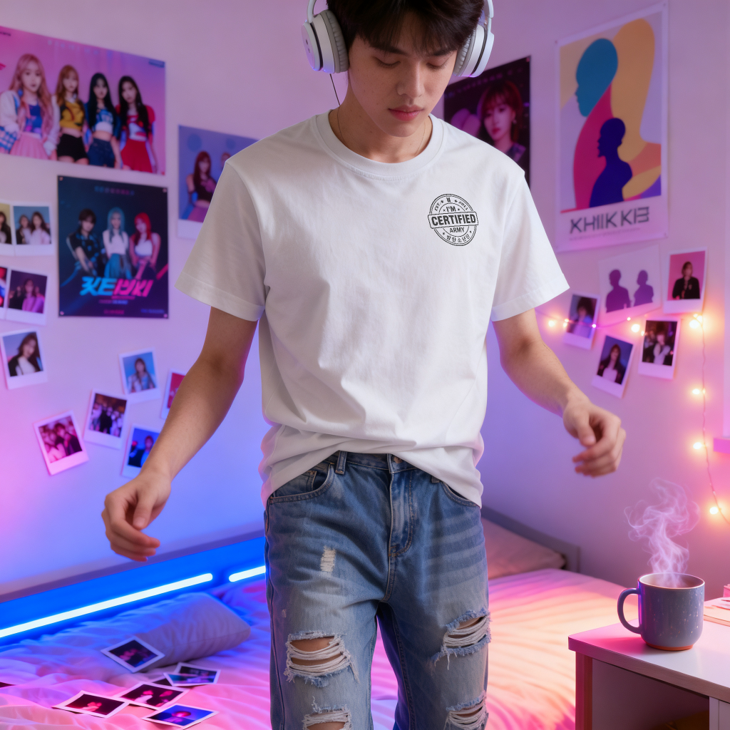 BTS DNA Light | Unisex Oversized T-Shirt