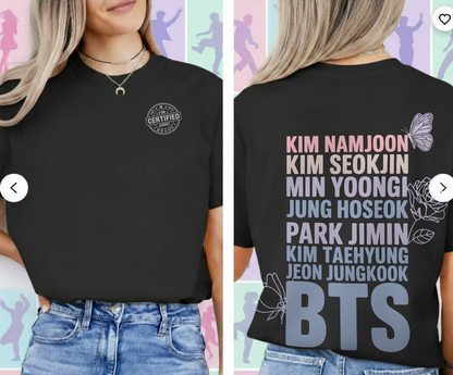 BTS Fanchant Names | Unisex Standard T-Shirt