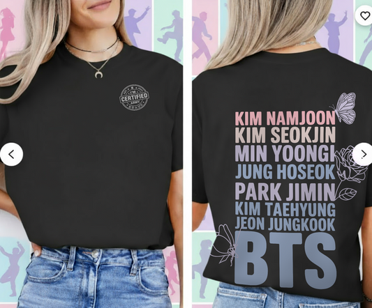 BTS Fanchant Names | Unisex Standard T-Shirt