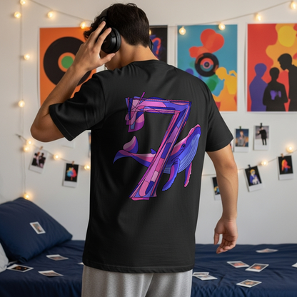 BTS 7 Whale | Unisex Oversized T-Shirt