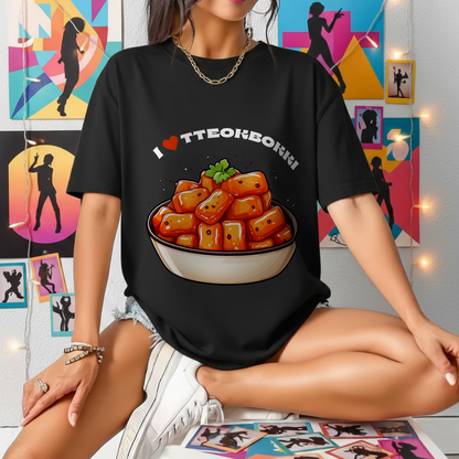 I Love Tteokbokki | Unisex Standard Crew T-Shirt